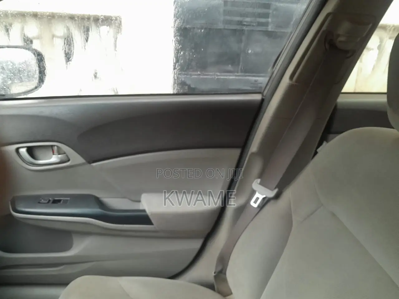 Honda Civic EX Sedan 2012 Gray
