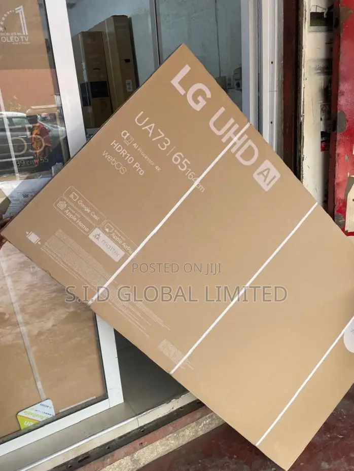 Massive 65" Lg Ua73 Smart Screen Tv