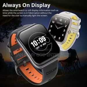Colmi P86 1.93" Amoled Men Ip68 Waterproof Smart Watch - Black