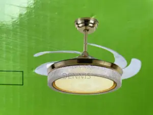 Retractable Led Ceiling Fanlight + Remote Clone