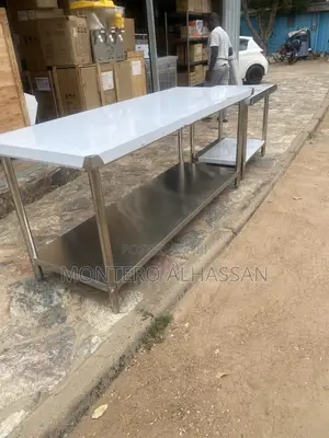 Stainless Steele Table 1.2m Length