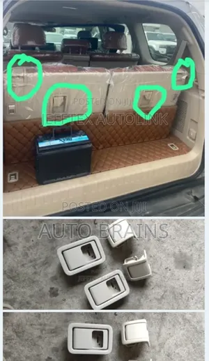 Toyota Landcruiser Prado Seat Lockers
