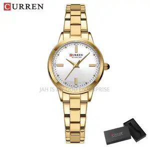 Curren 9094 Women's Simple Dial Bracelet Quart Watches for Lady