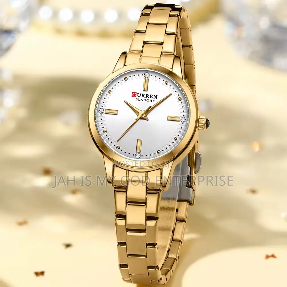 Curren 9094 Women's Simple Dial Bracelet Quart Watches for Lady