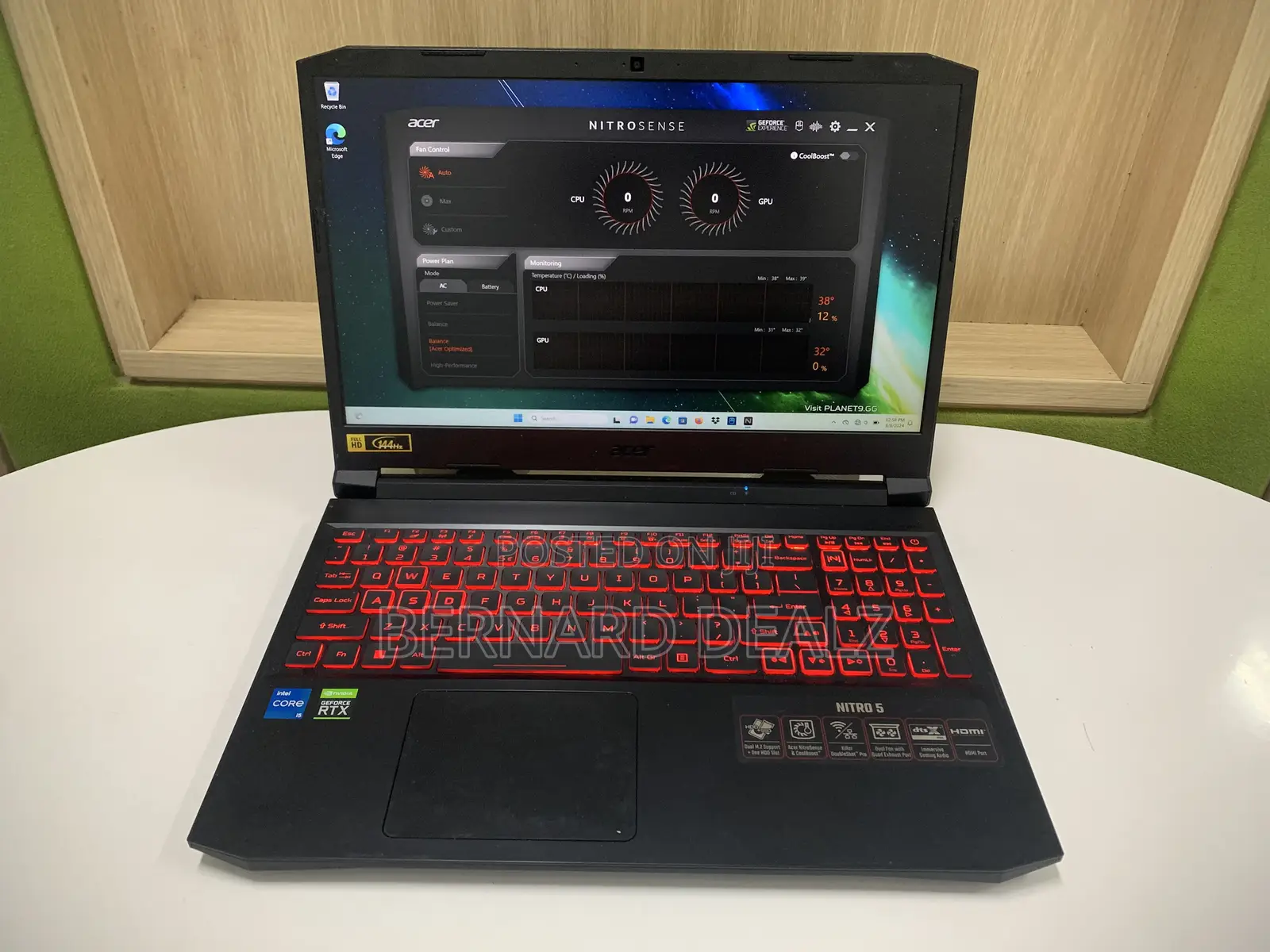 New Laptop Acer Nitro 5 16GB Intel Core i5 HDD+SSD 512GB