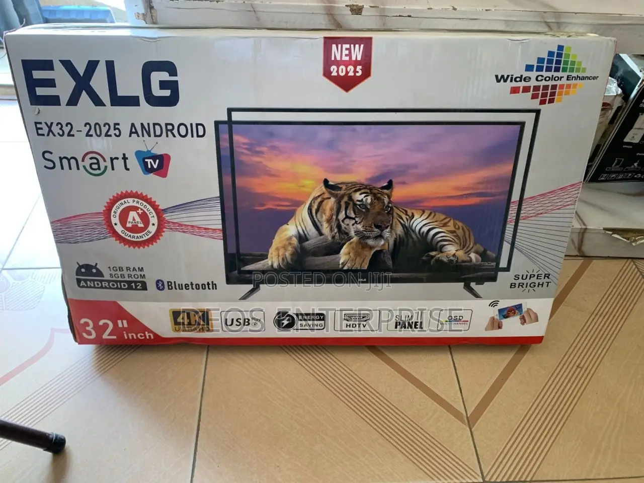 Exlg 2025: 32-Inch Smart Android Tv With Ultra Hd