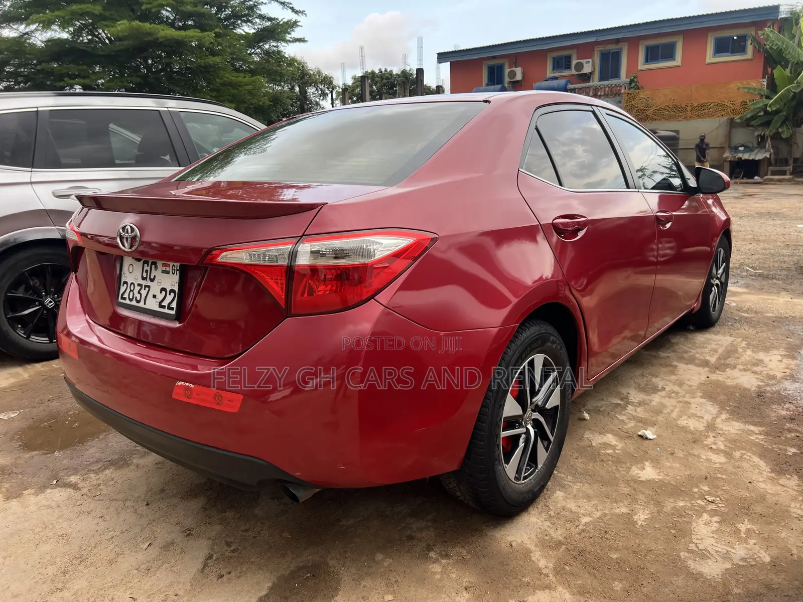 Toyota Corolla LE 4dr Sedan (1.8L 4cyl CVT) 2015 Red