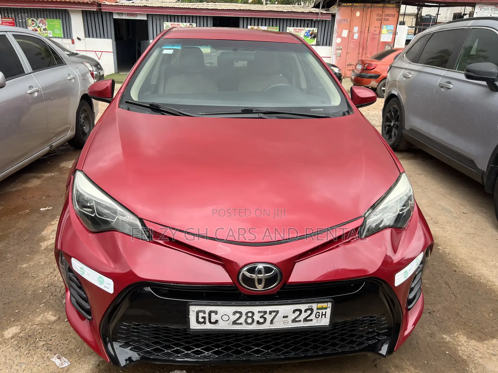 Toyota Corolla LE 4dr Sedan (1.8L 4cyl CVT) 2015 Red