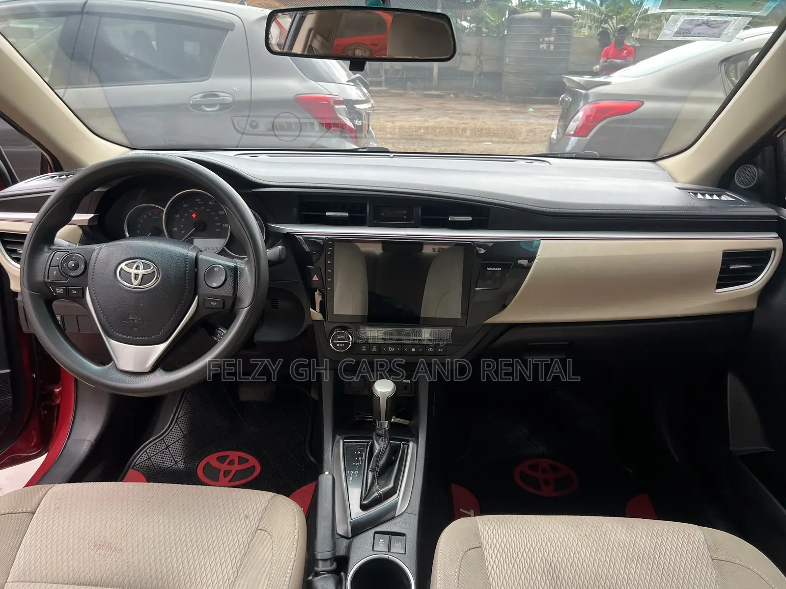Toyota Corolla LE 4dr Sedan (1.8L 4cyl CVT) 2015 Red