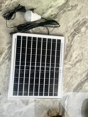 2 in 1 16” Solar Standing Fan (Ac/Dc) With Solar Panel – Rechargeable
