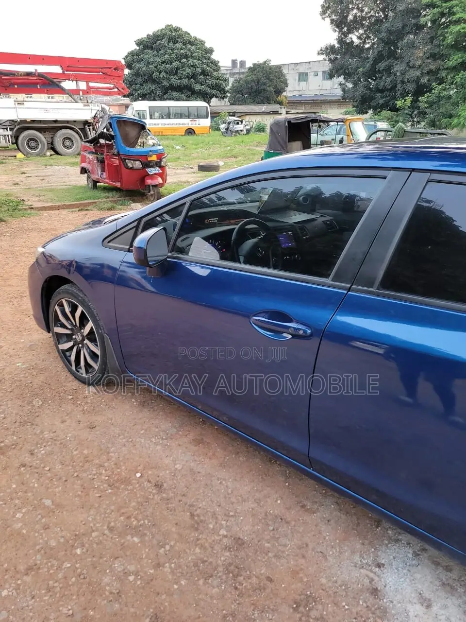 Honda Civic SE 4dr Sedan (1.8L 4cyl CVT) 2015 Blue