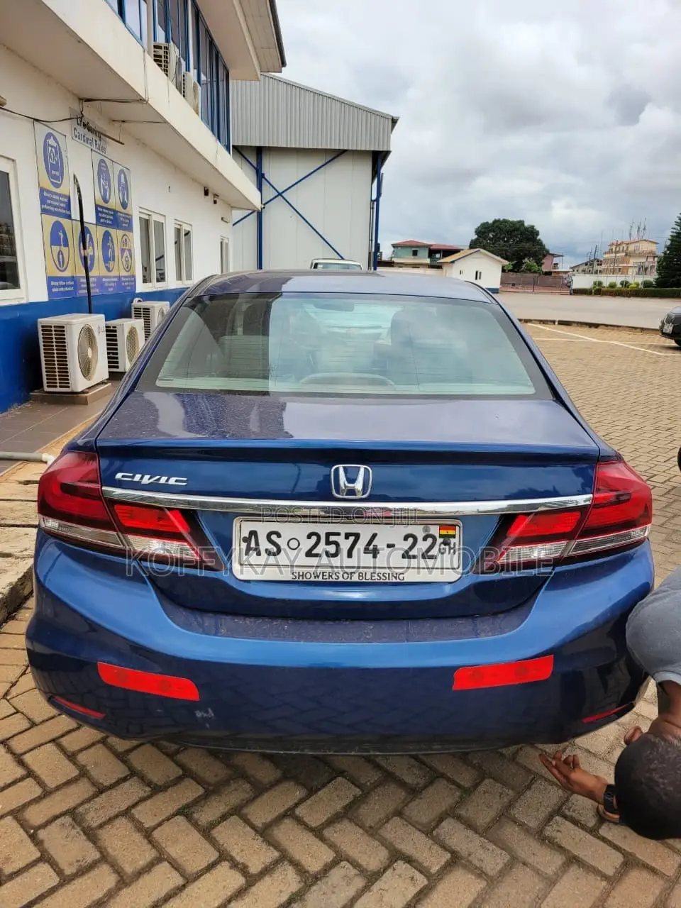 Honda Civic SE 4dr Sedan (1.8L 4cyl CVT) 2015 Blue