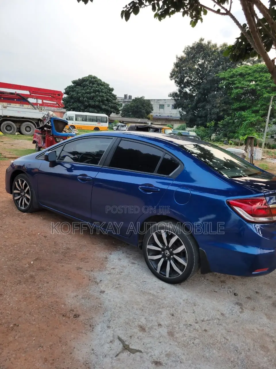 Honda Civic SE 4dr Sedan (1.8L 4cyl CVT) 2015 Blue