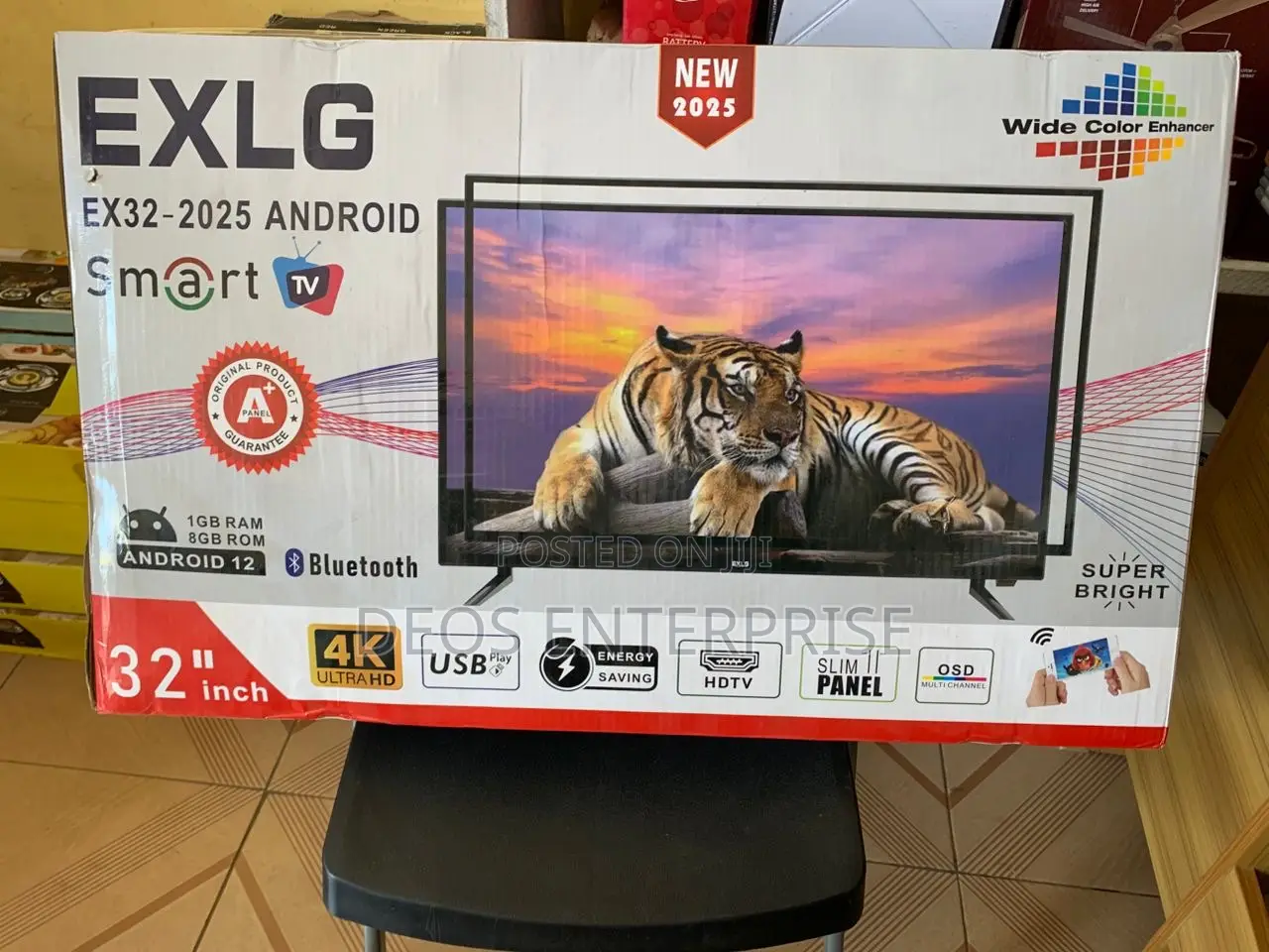 The New Exlg 32-2025 Smart Tv: Android 12 Bluetooth