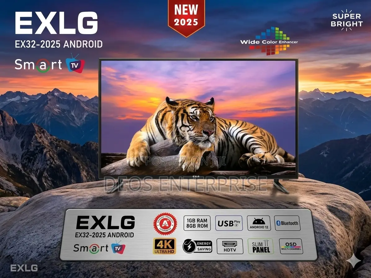 Ultimate Exlg 32-Inch Android Tv With Wide Color Tech