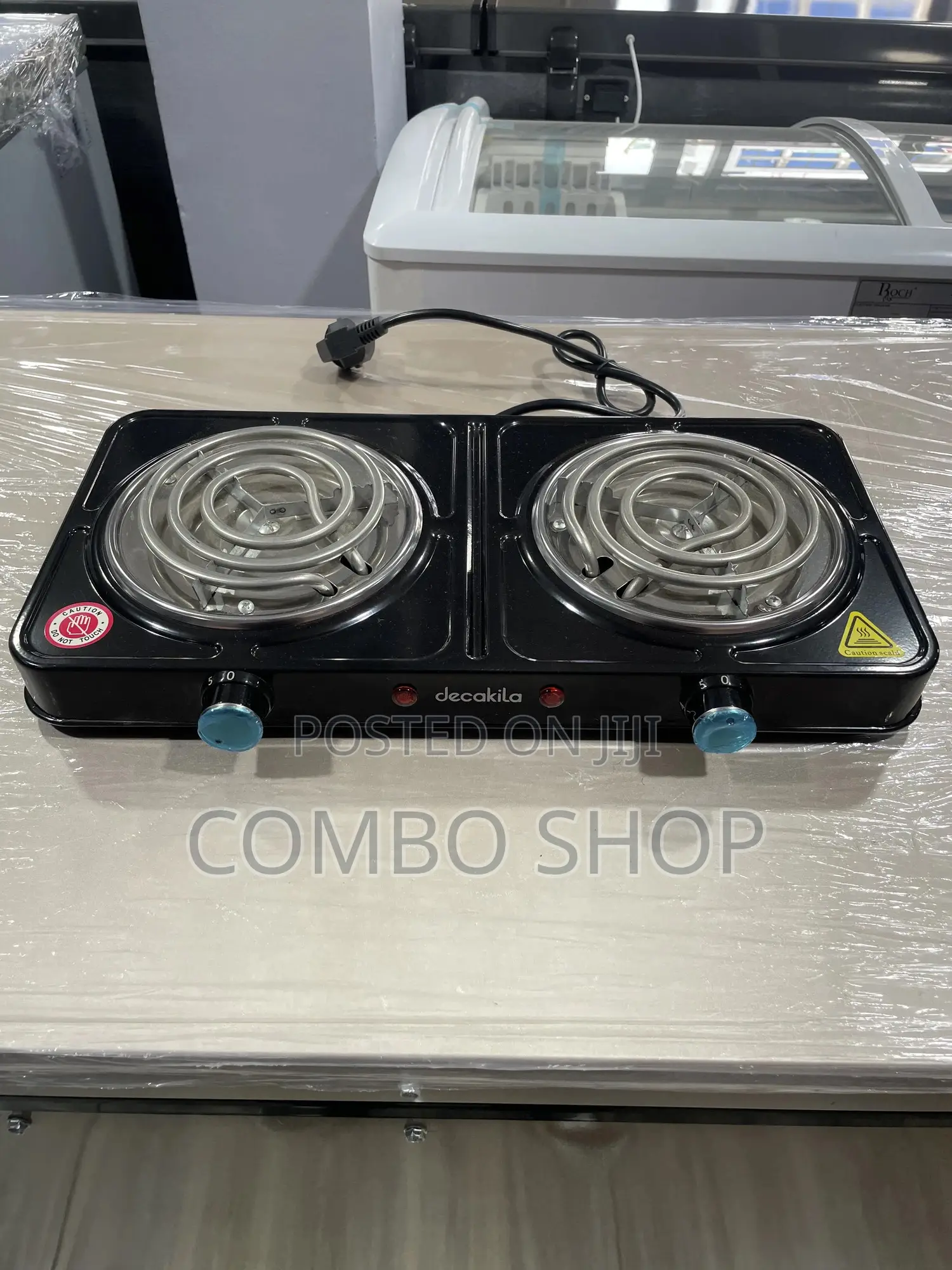 Double Stainless Steel Hot Plate ( Decakila)
