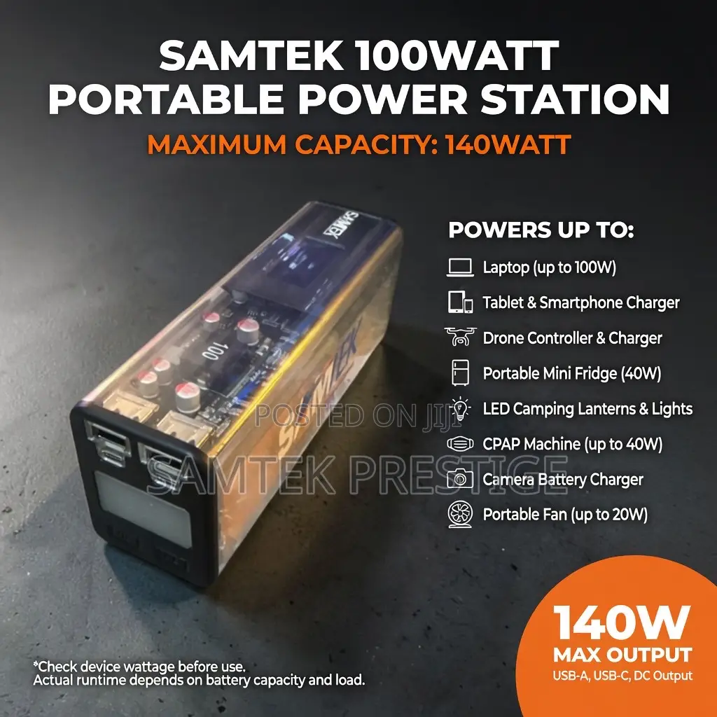 Samtek St-100 Portable Power Station