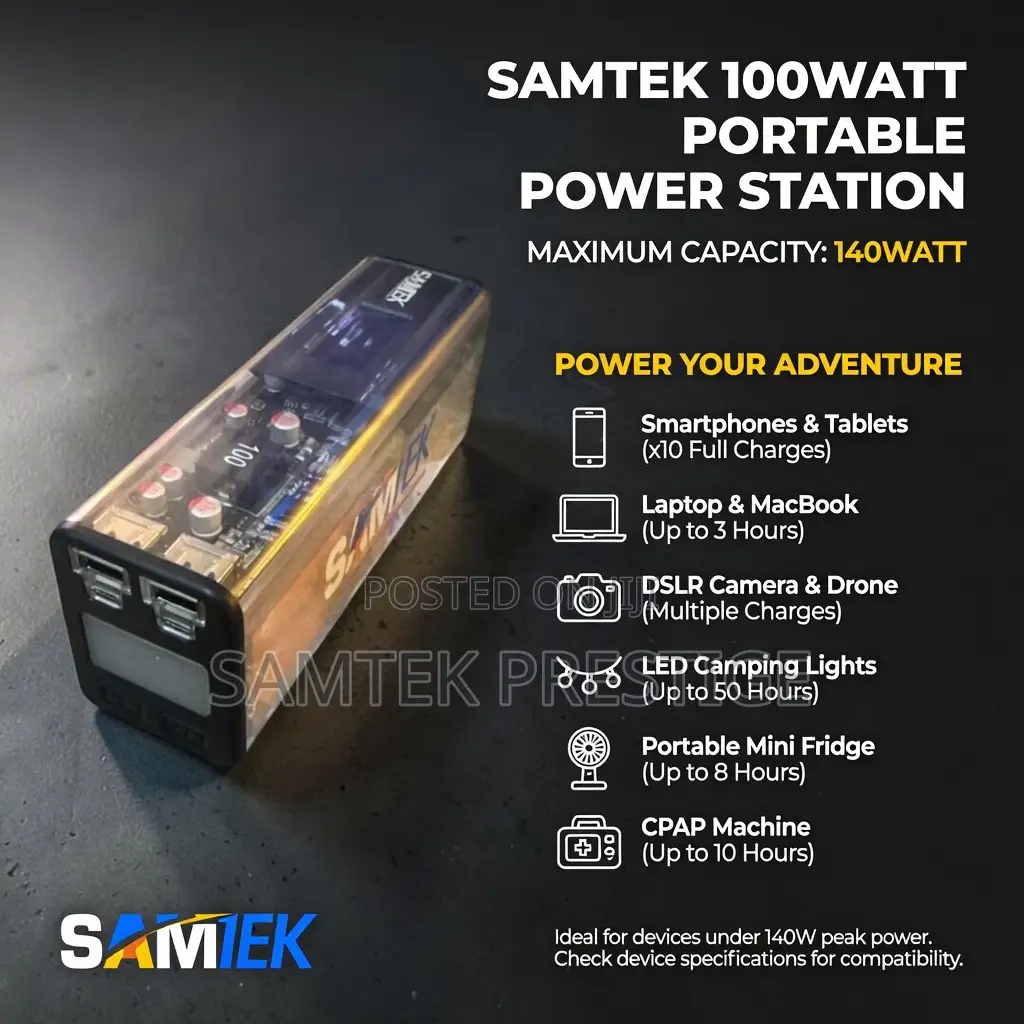 Samtek St-100 Portable Power Station