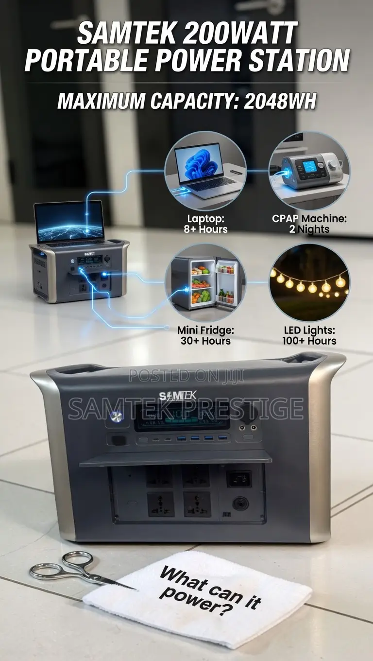 Samtek St-2000 Portable Power Station