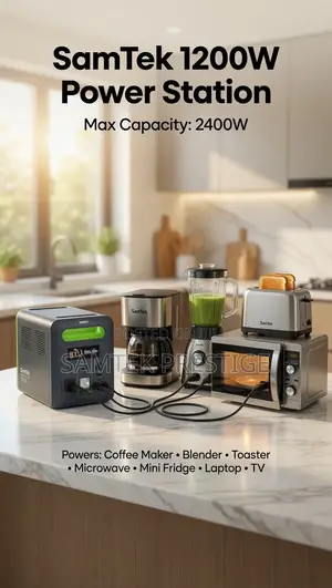 Samtek 1200w Power Station(Generator)