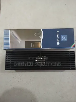 Evis Linear Floor Drain 30 Cm Stainless/Black