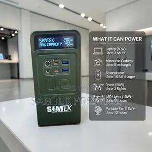 Samtek 200w Portable Power Station