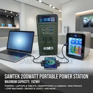 Samtek 200w Portable Power Station