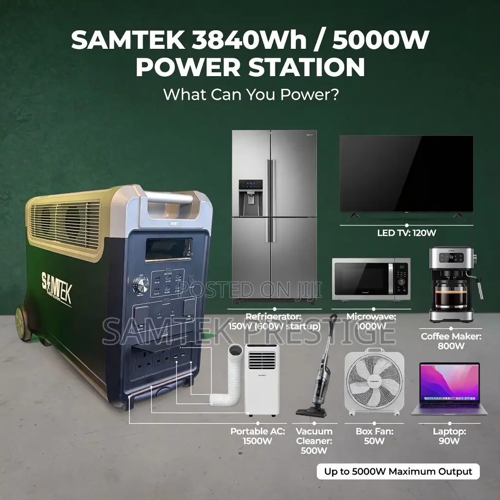 Samtek 3600w Power Station(Generator)