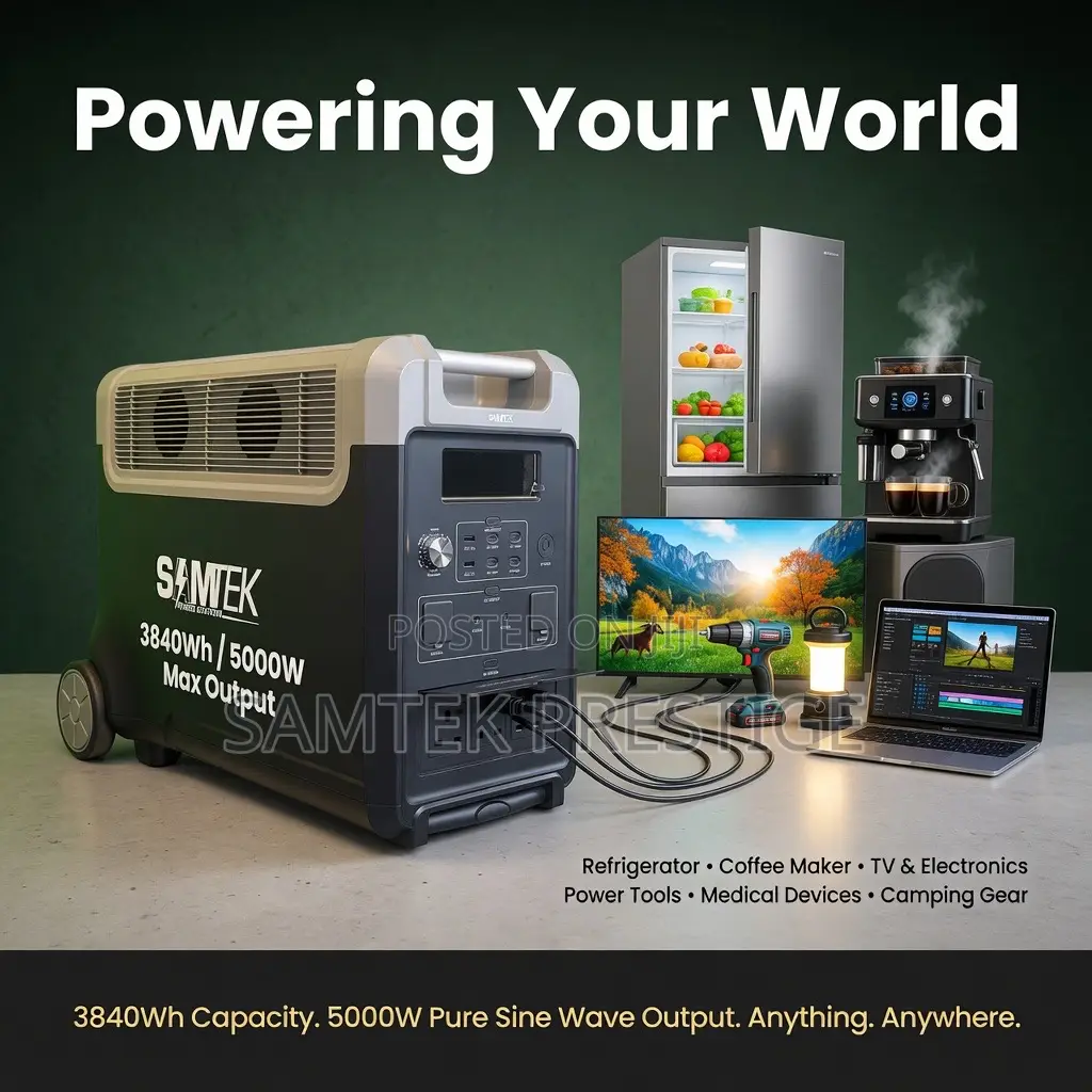 Samtek 3600w Power Station(Generator)