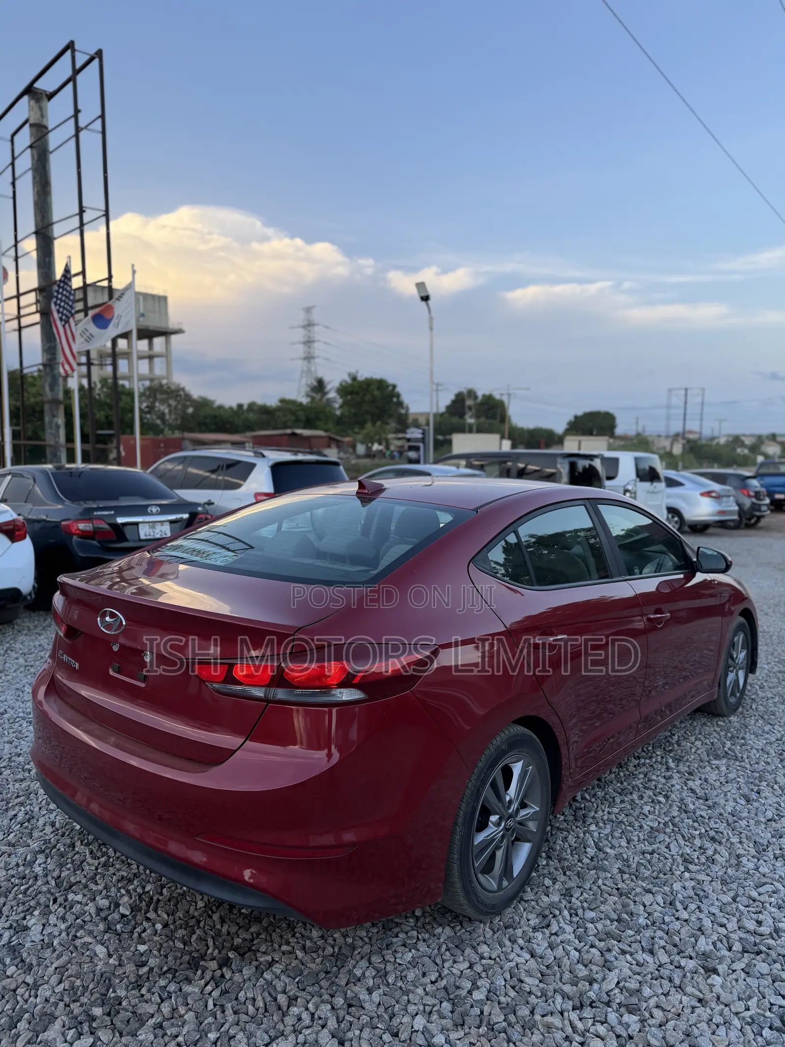 Hyundai Elantra ECO Sedan FWD (1.4L 4cyl 7A) 2017 Red
