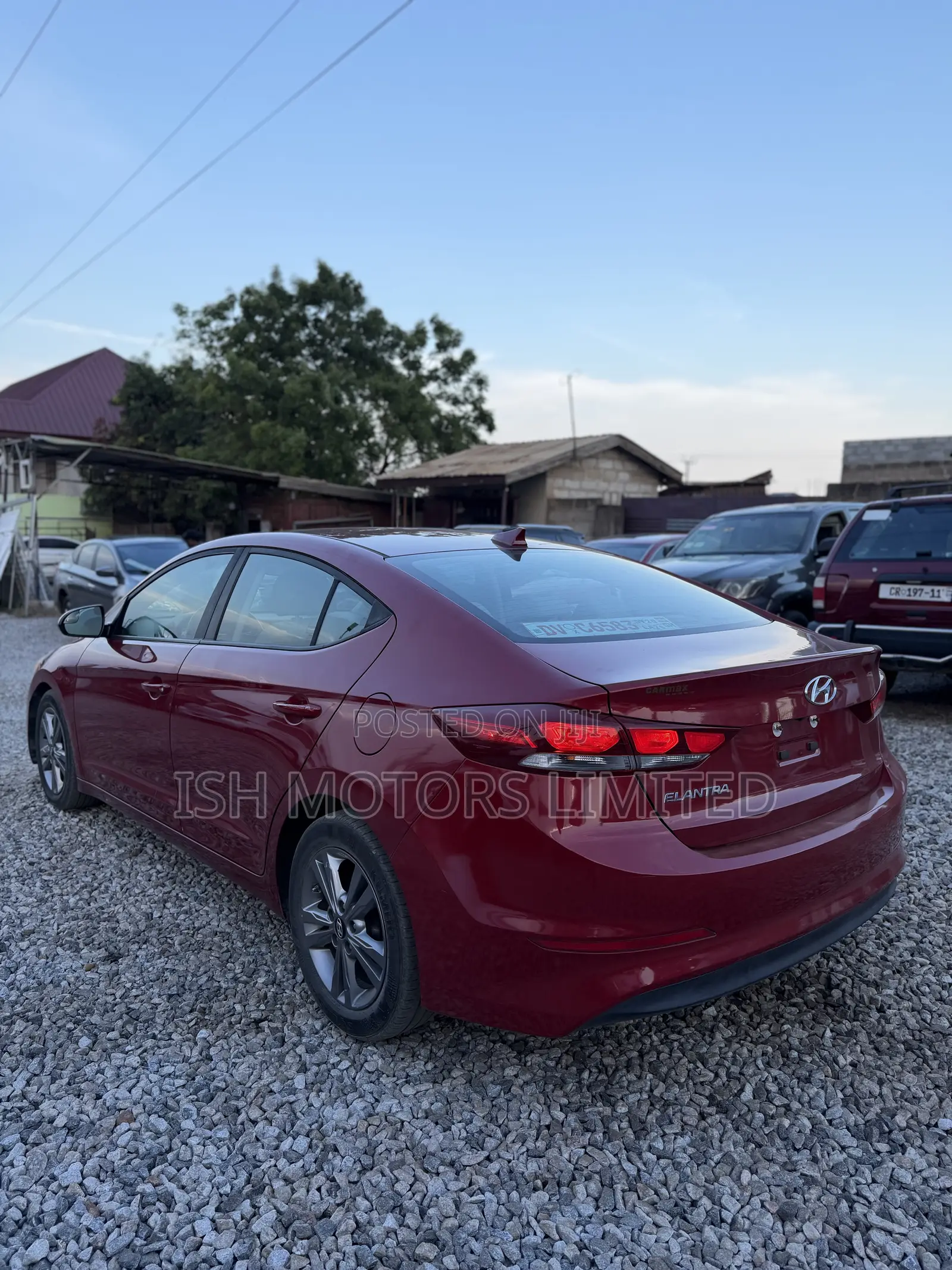 Hyundai Elantra ECO Sedan FWD (1.4L 4cyl 7A) 2017 Red