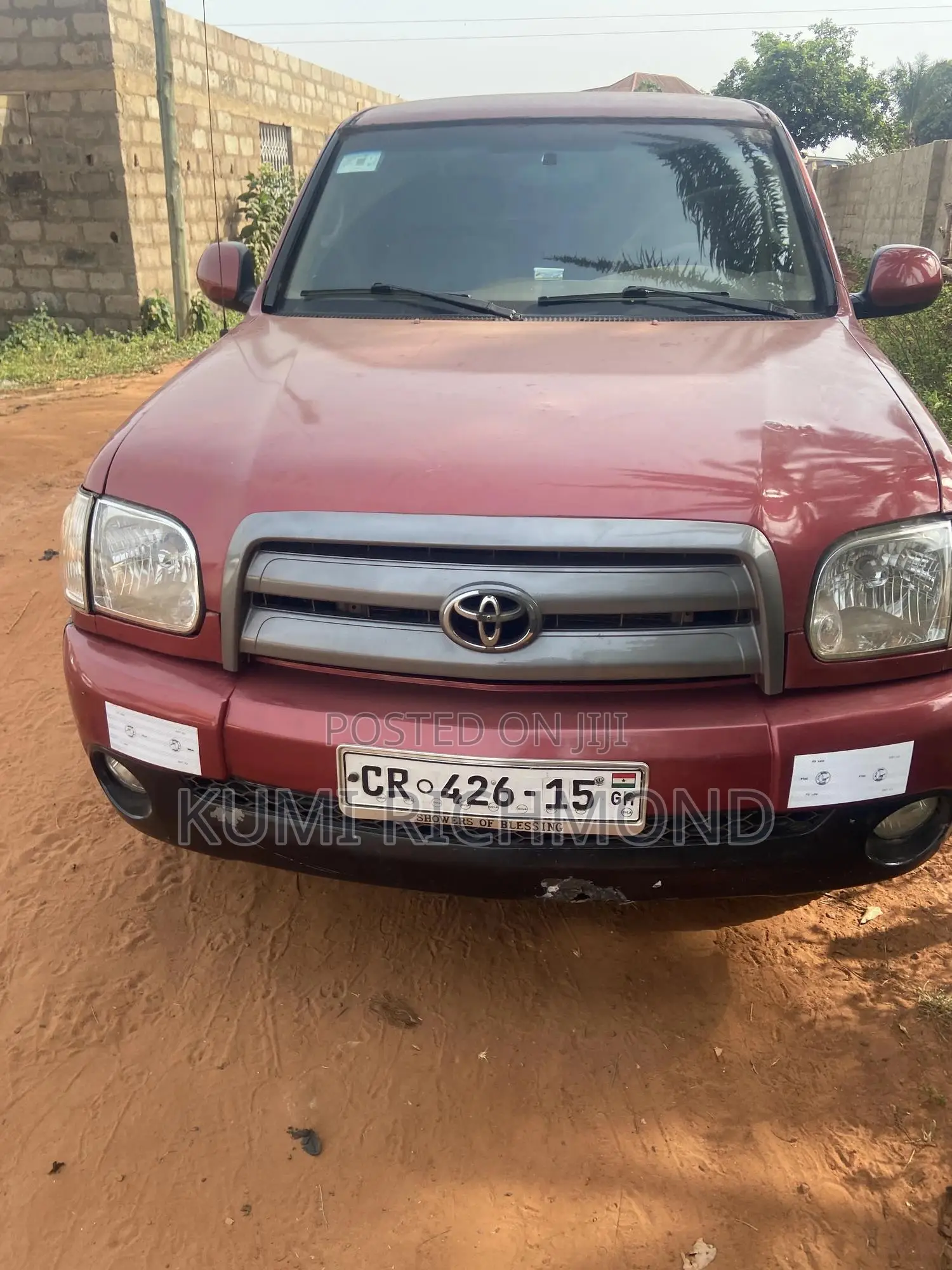 Toyota Tundra Automatic 2005 Red