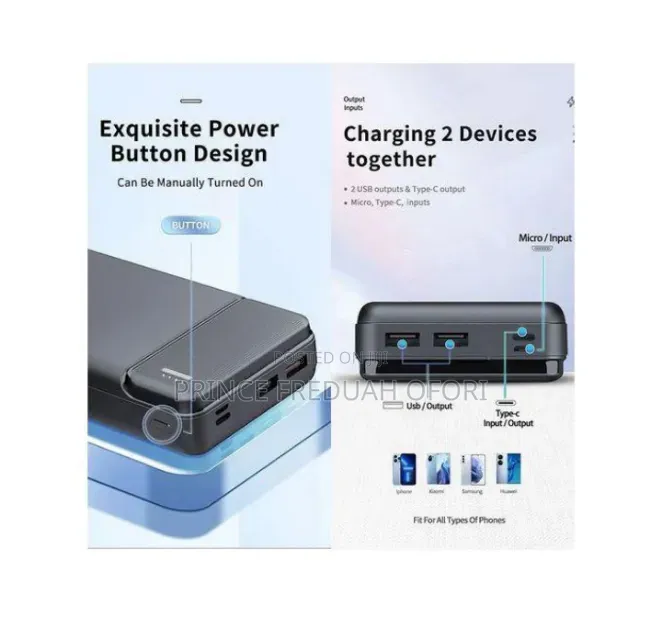 20,000 Mah Power Bank