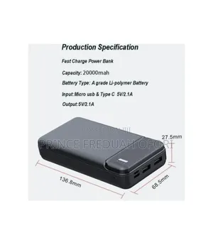 20,000 Mah Power Bank