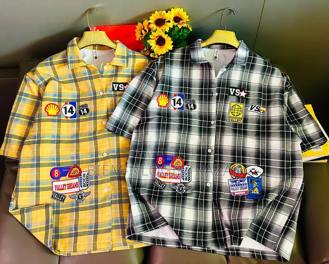 High Quality Check Check Branded Shirts Available in Stock