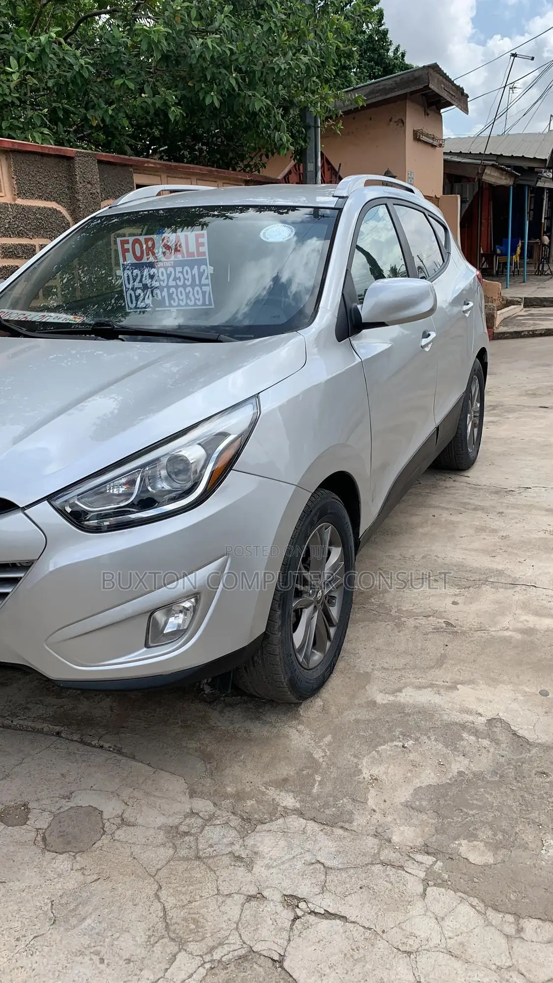 Hyundai Tucson Limited AWD 2015 Silver