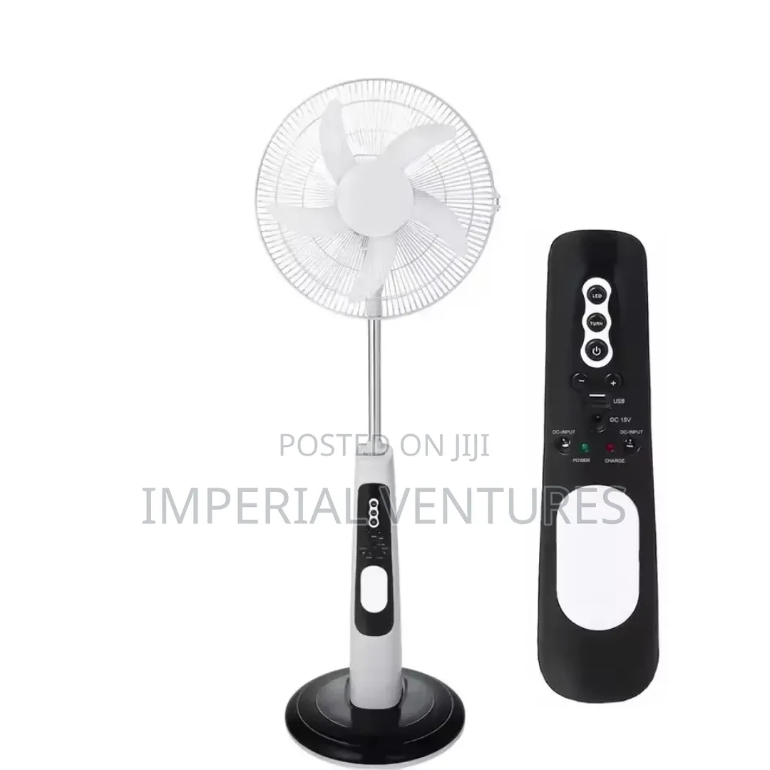 High Durable Solar Electricity Rechargeable Fan