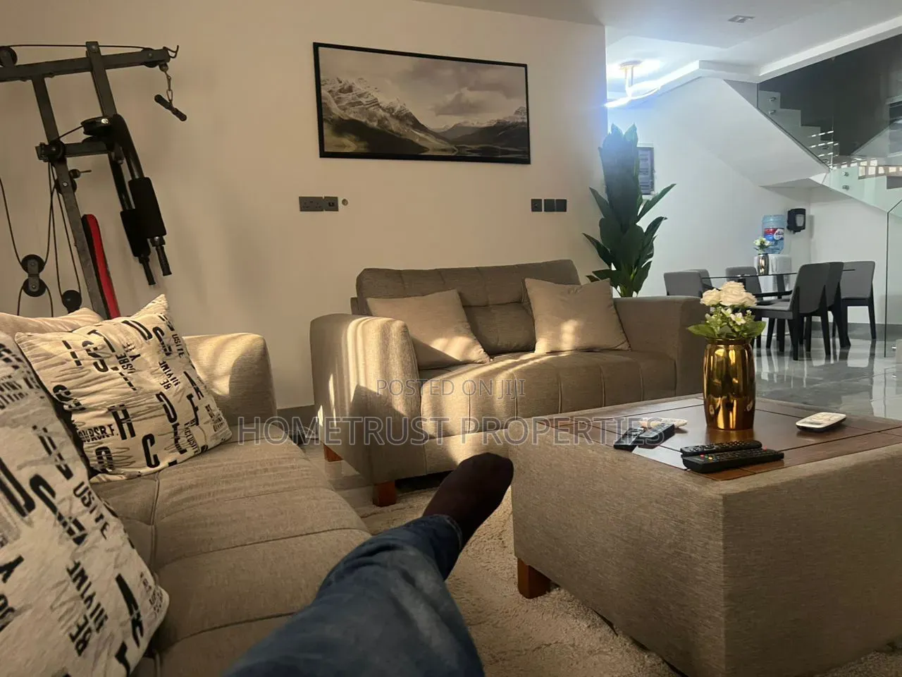 Furnished 4bdrm Duplex in Tseado, Tseaddo for rent