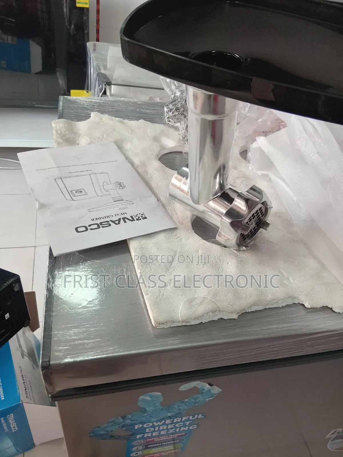 Nasco Meat Grinder Nasco Grinder — Fast Grinding Power