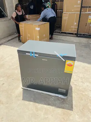 Sealed in Box Samsung 198l Single Door Chest Freezer(Gray).