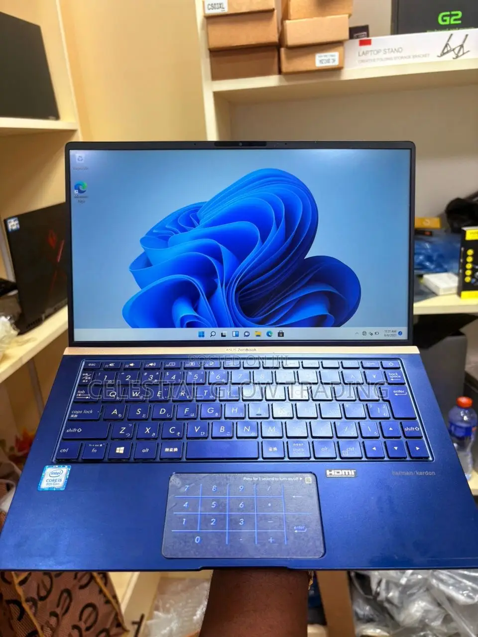 Laptop Asus 8GB Intel Core i5 SSD 256GB