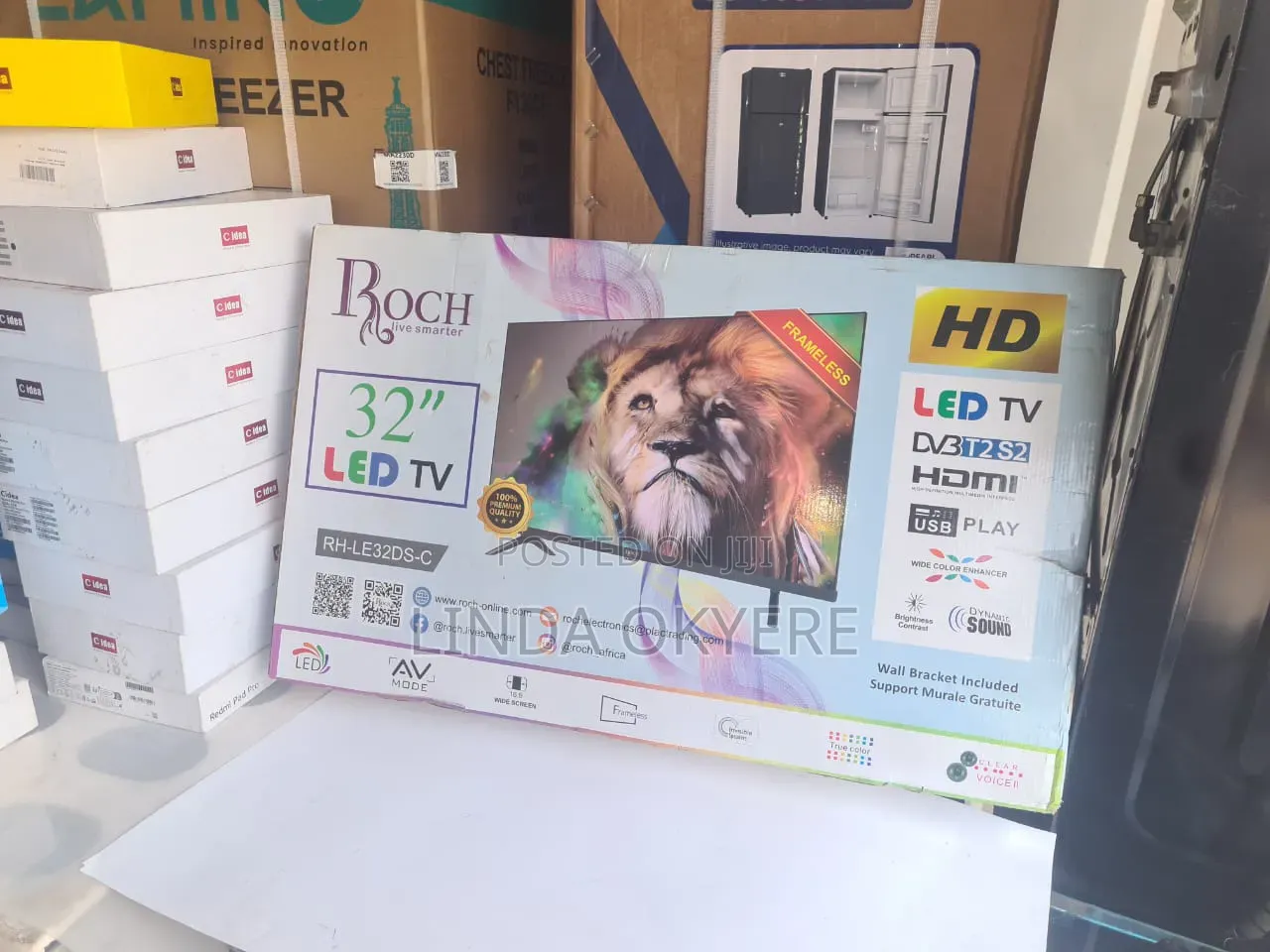 Latest Roch Sitellite Digital Tv 32 Inches Frameless