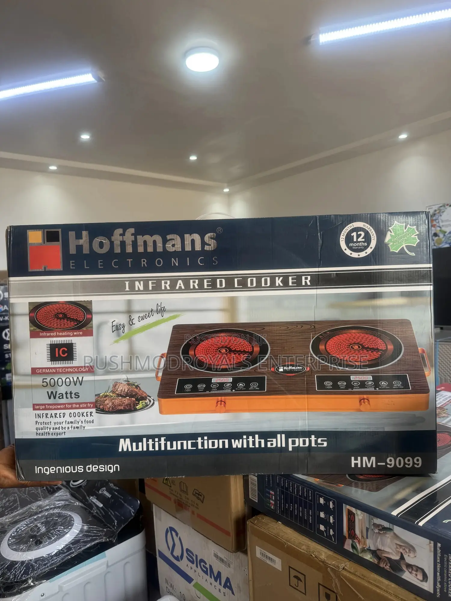 Hoffmans Infrared Cooker