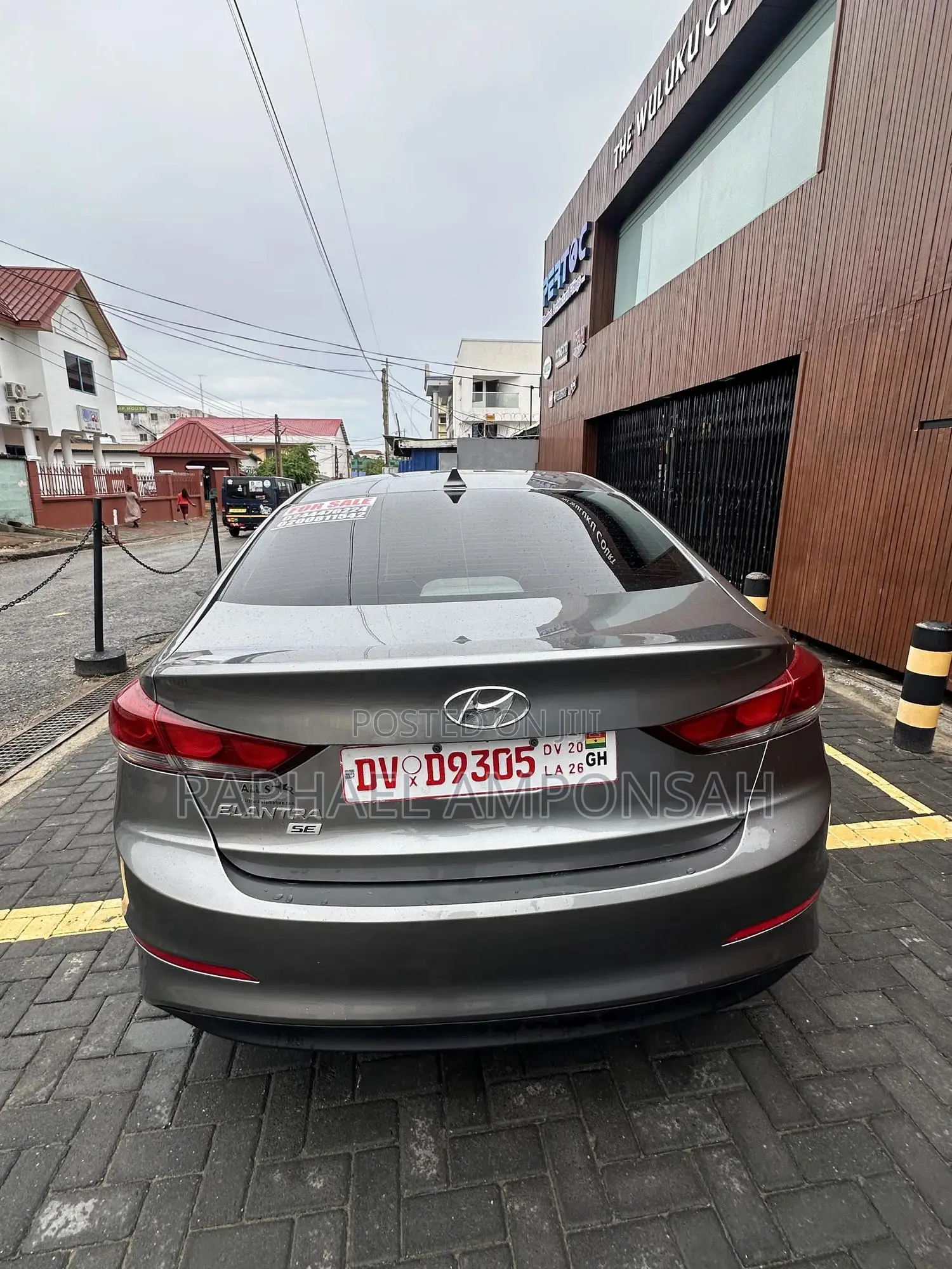 Hyundai Elantra SE Sedan FWD (2.0L 4cyl 6M) 2017 Gray