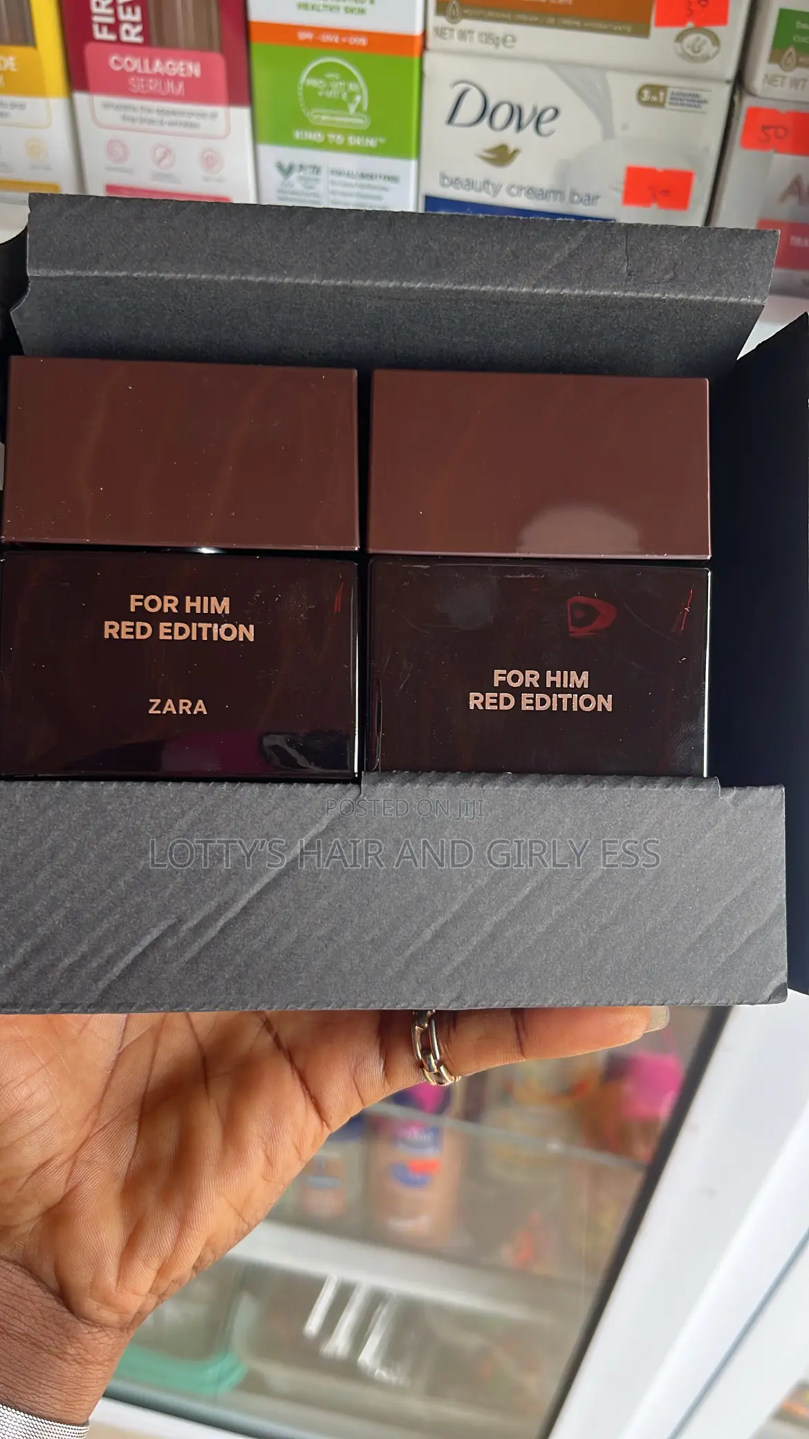 Zara for Him Red Edition Eau De Parfum-100ml+50ml Gift Set(Brand New)