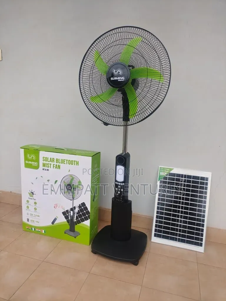 18" Suiming Rechargeable Bluetooth Mist Fan