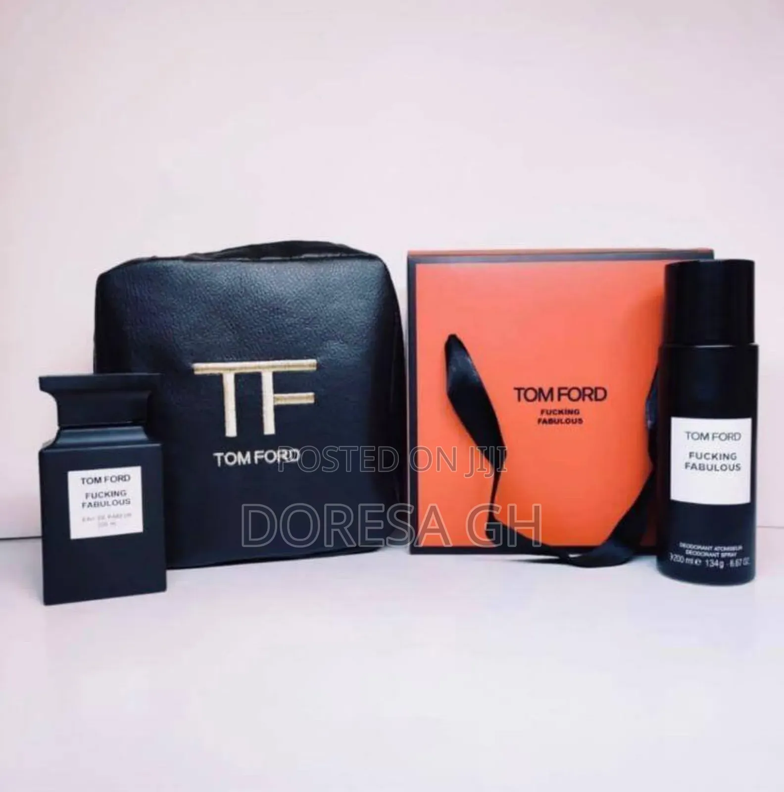Tom Ford Fucking Fabulous 100ml + Deo Set –Luxury Leather (On Request)
