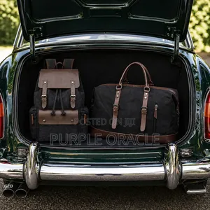 Leather Backpack and Duffle Bag