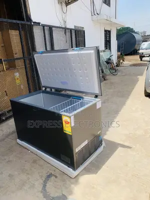 371l Chest Freezer Single Door Dark Grey Samsing