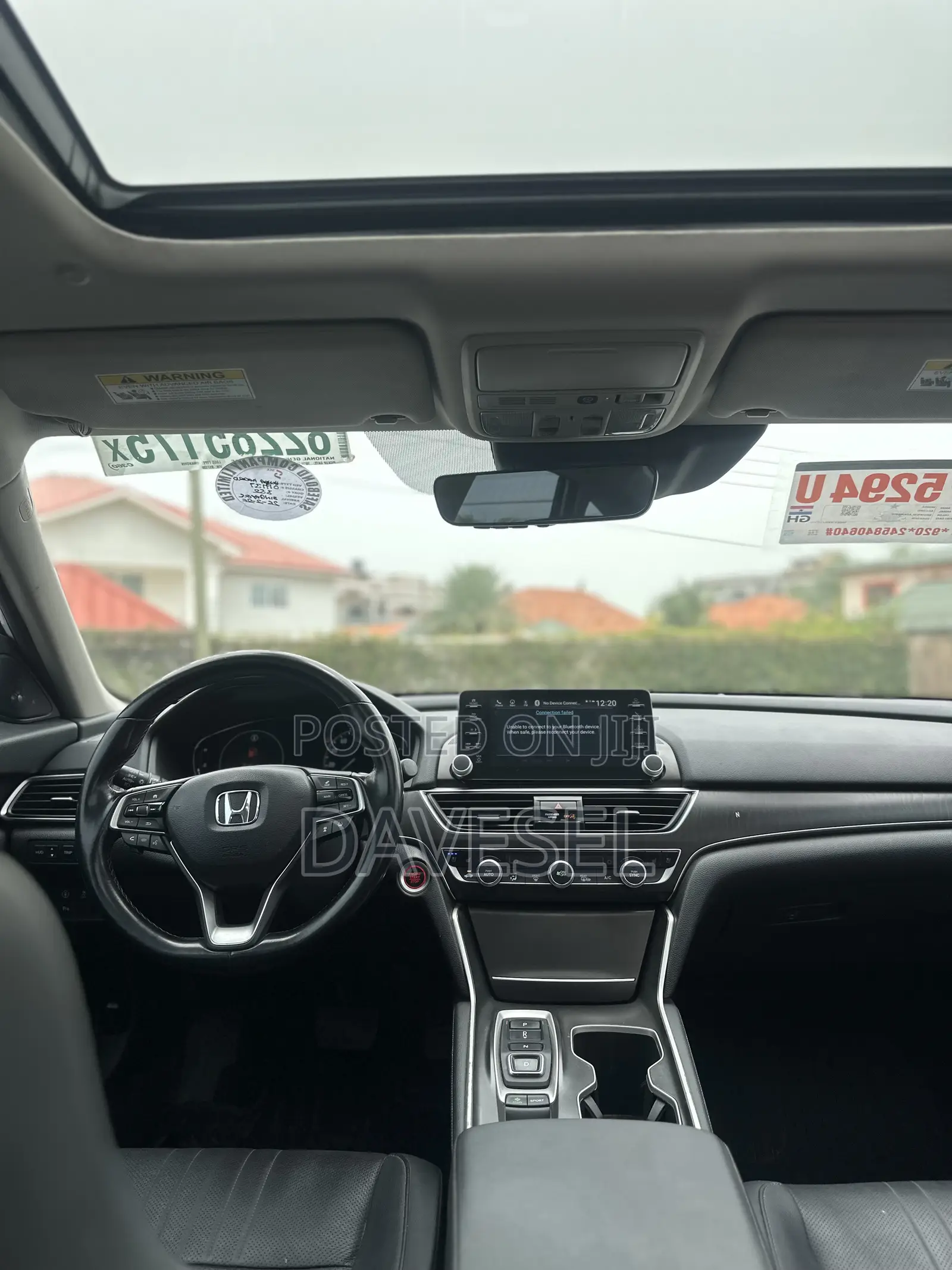Honda Accord Touring 2.0T 2020 White
